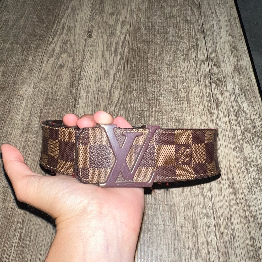 Louis Vuitton Damier Ebene Belt